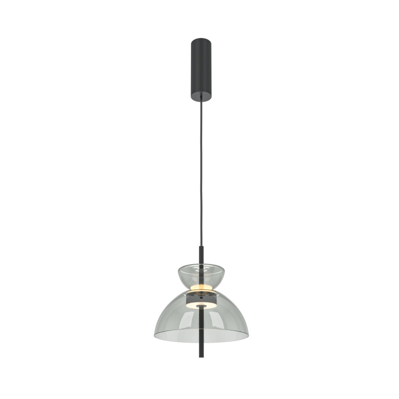 Подвесной светильник  25*57,8 см, LED 12W, 3000К, Черный Maytoni Bangkok MOD185PL-L11B3K2