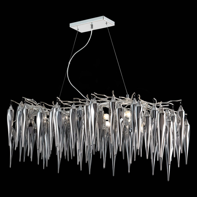 Люстра подвесная 110*45 см, 480W, ST LUCE SIENA SL1653.103.12 Хром