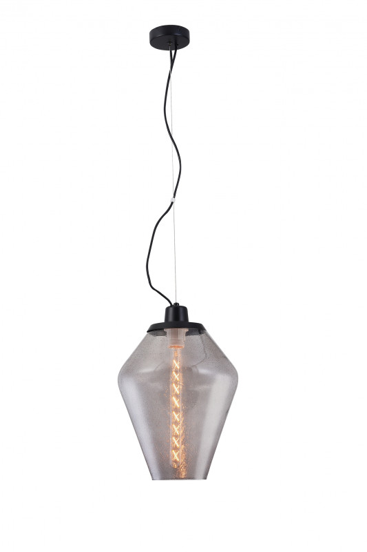 Подвесной светильник  28*162 см, 1*E27 черный Vele Luce Calima VL5242P21