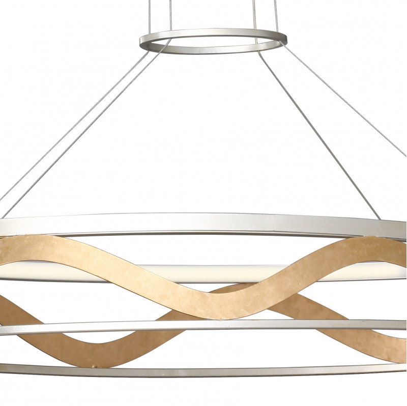 Подвесная люстра Favourite Infinite 2499-9P, L920*W340*H1000, серебряный