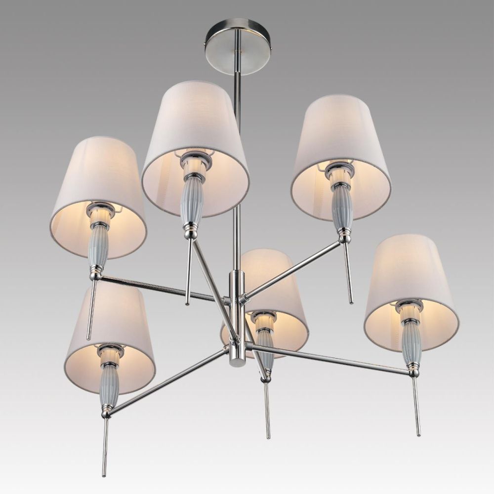 Люстра *72*77-77 см, 6*E14*40W, Lumion Karmen LUM8279/6, хром