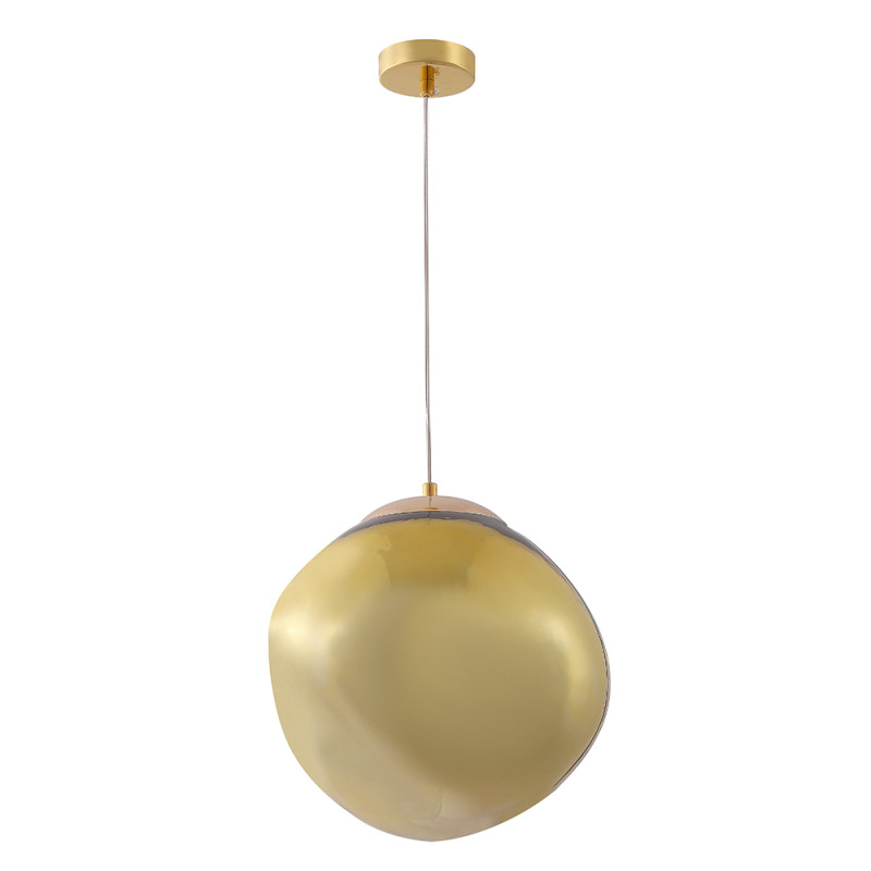 Светильник подвесной Crystal Lux MALAGA SP1 D280 GOLD Золото