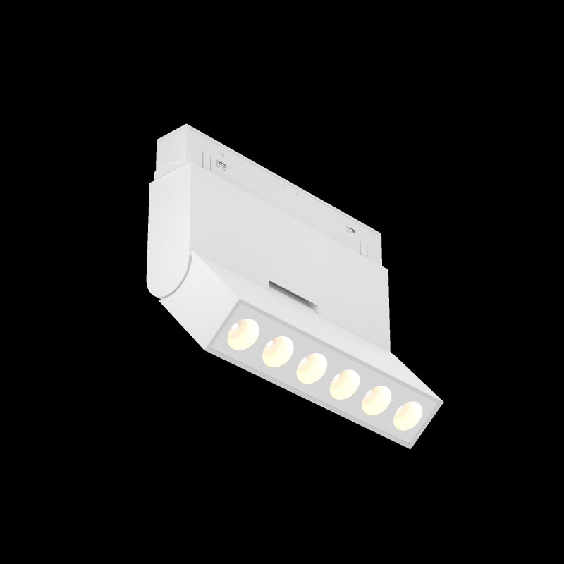 Трековый светильник 12 см*6W*3000К  Maytoni Technical Points Exility LED, Белый TR033-2-6W3K-W