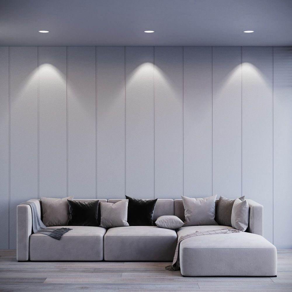 Потолочный акцентный светильник 13*13*5 см, LED, 20W, 4000K, Elektrostandard Combi 25069/LED, белый