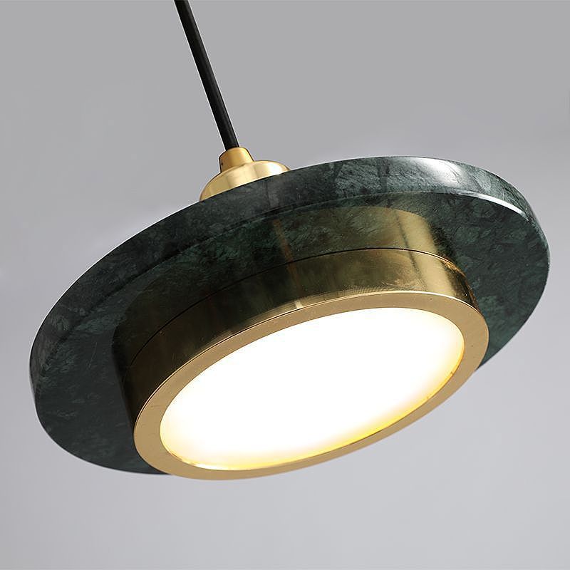 Светильник подвесной *20-180 см, 1*LED*10W, 3000K, Lightera Croix LE129L-20GRA, Латунь