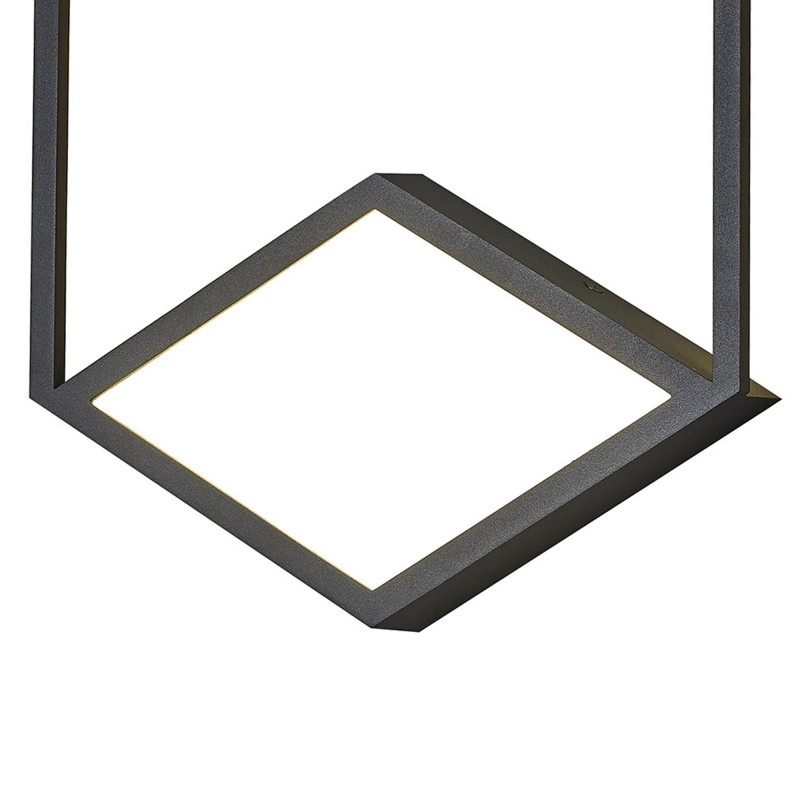 Бра 30,4*4*35,1 см, LED *  26W, 3000К Mantra Kubick 7592, черный