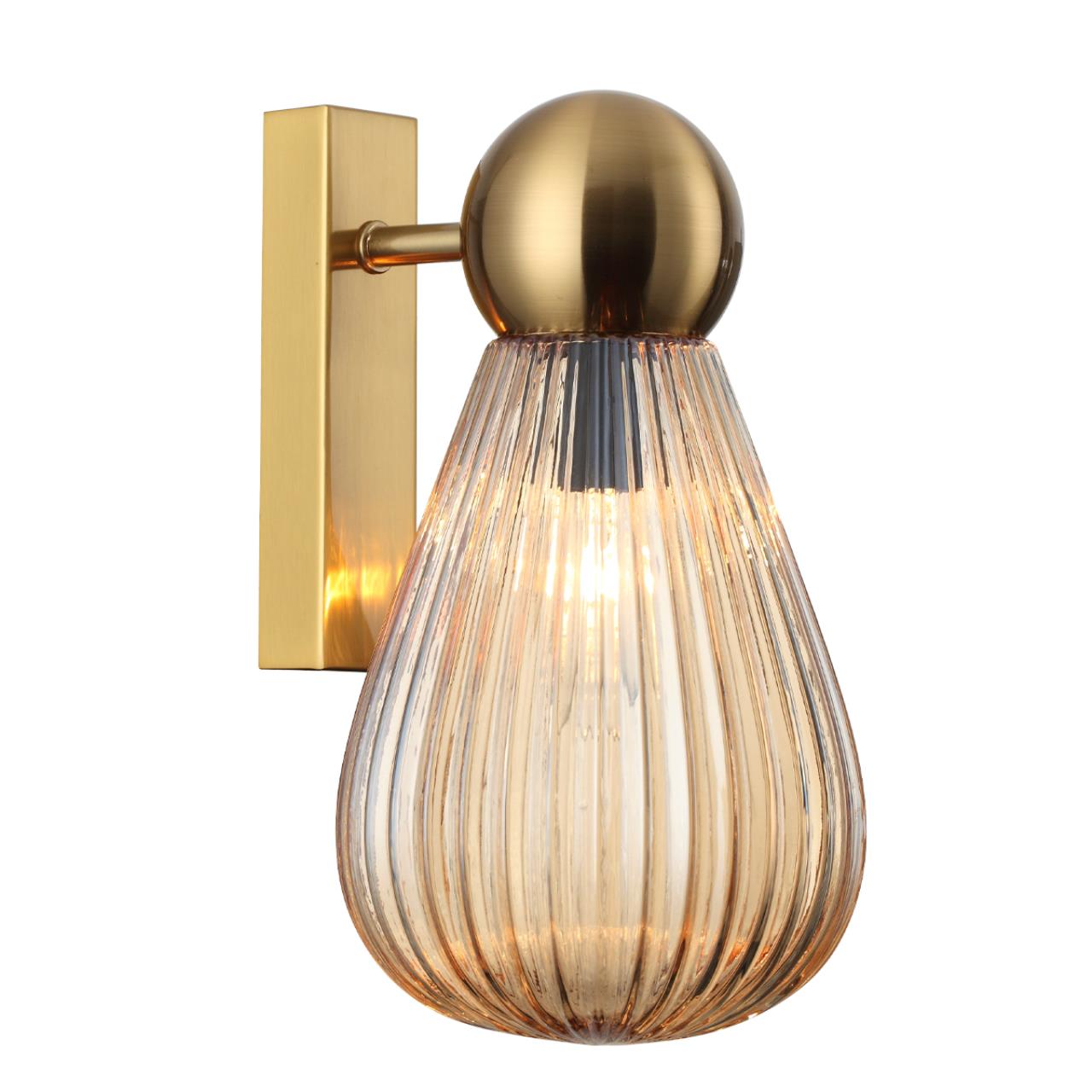 Светильник 27 см, Odeon Light Elica 5402/1W, золото