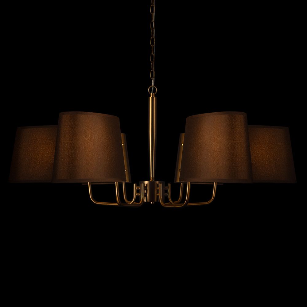 Подвесная люстра 90 см, Loft IT Hilton 10527/6 Brass, латунь