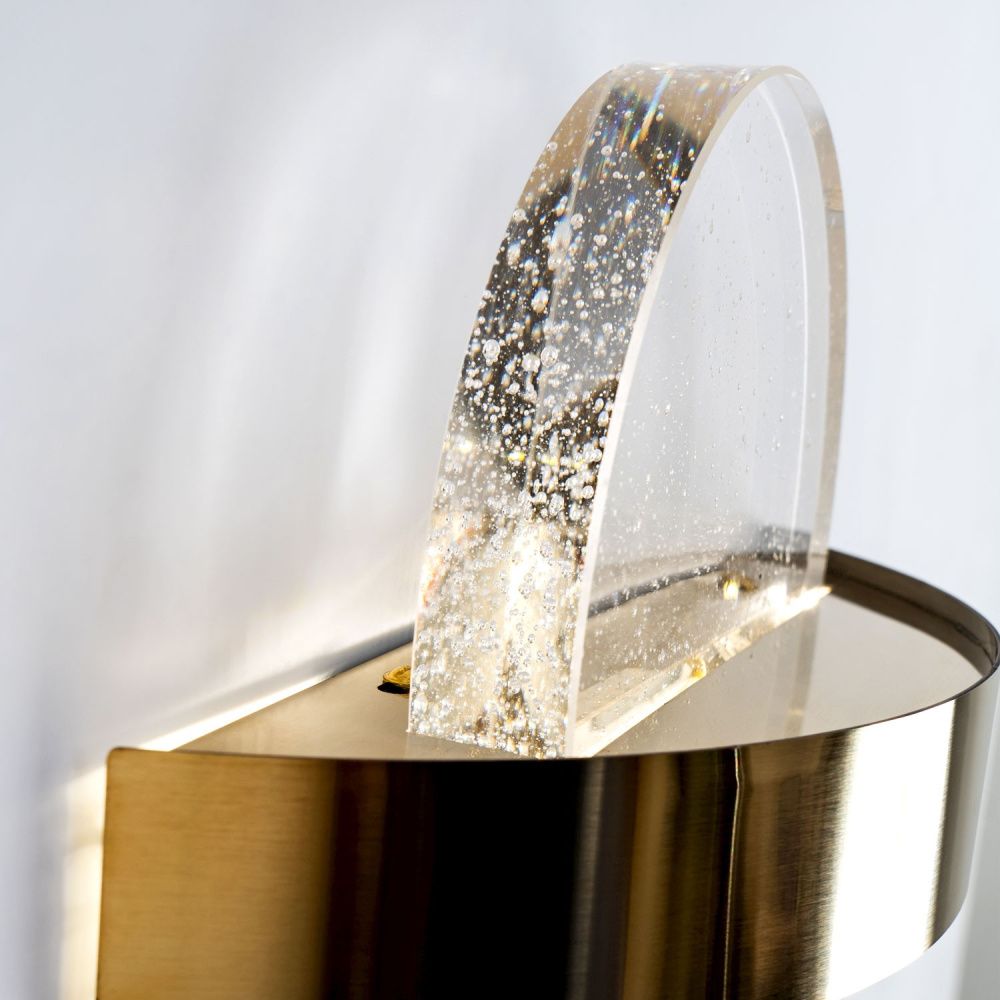 Настенный светильник 16*25 см, LED 6W 4000K MODESTYLE MS.1510.250 BS латунь