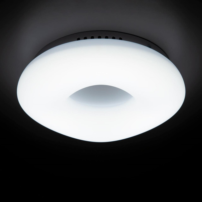Светильник 28 см, 20W, 3000K-5500K Citilux Стратус CL732B280G белый