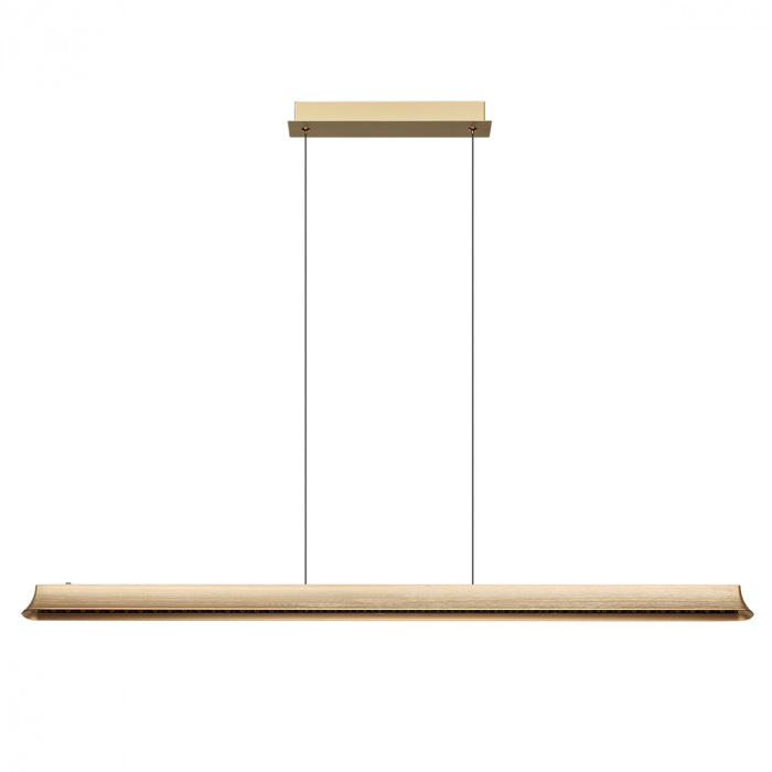 Светильник 124 см, 38W, 2700-4000-5500K, Odeon Light 7019/38LA, брашированная бронза