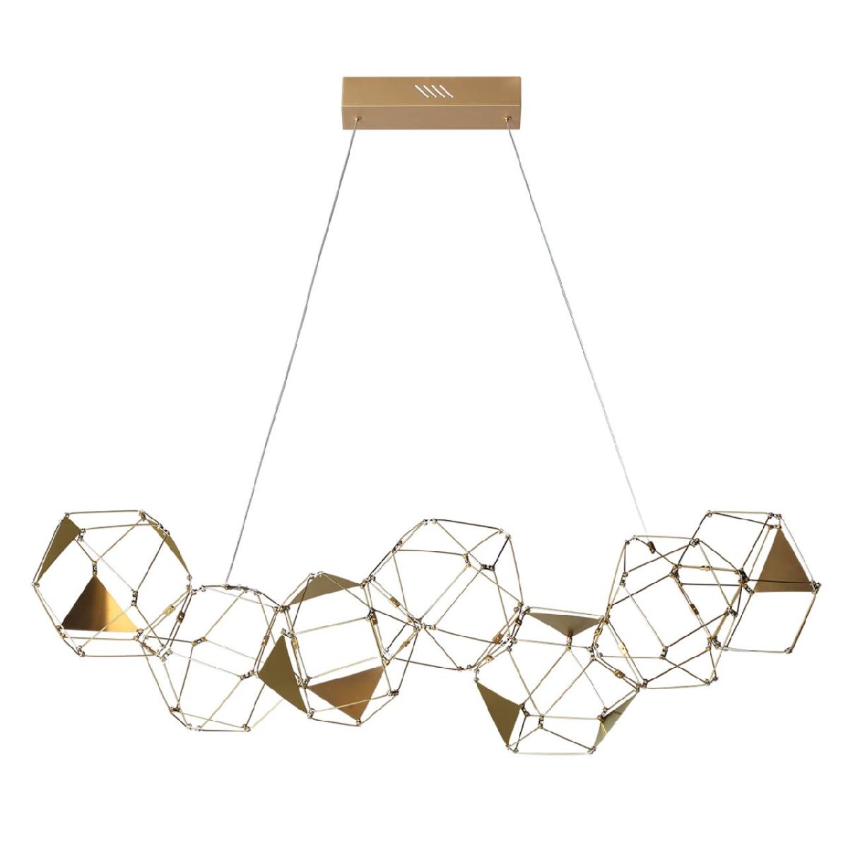 Светильник 95 см, 32W, 4000K, Odeon Light Trellis 5086/32L, бронза