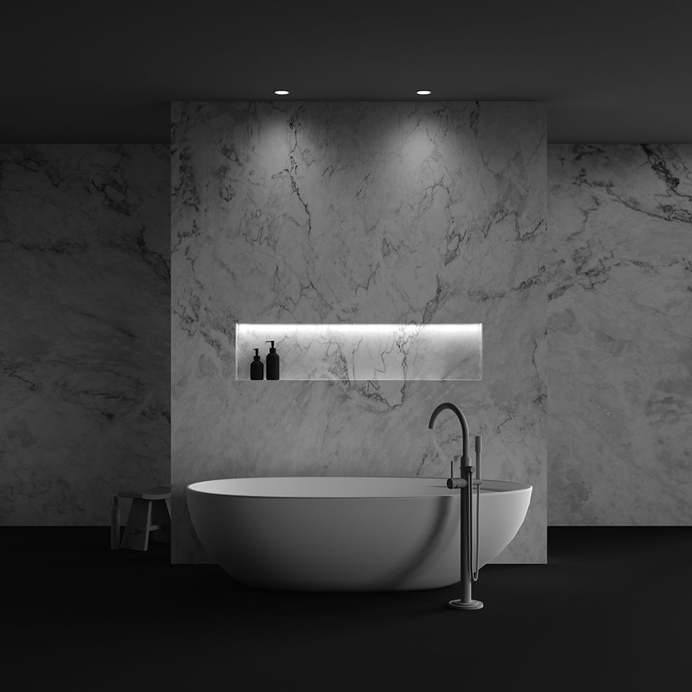 Встраиваемый светильник 10*5 см, вр 9 см, 1*GX53*12W, K, Maytoni Orb DL130-GX53-W, Белый