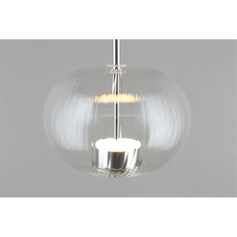 Подвесной светильник 22*50-145 см, 1*LED, 12W, 3000K, Aployt Ambr APL.057.16.12, хром