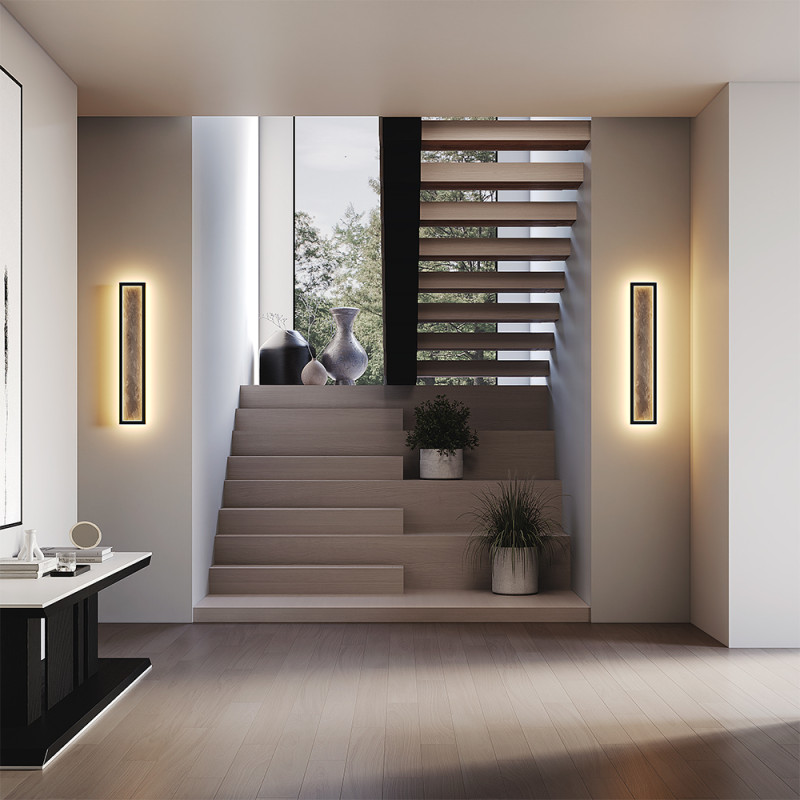 Бра 6*15*60,7 см,  LED, 55W, 3000К, Maytoni Orign MOD311WL-L55B3K черный