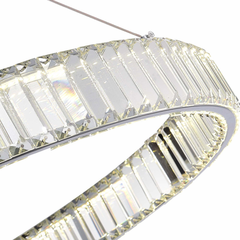 Люстра подвесная 62 см, 40W 4000K ST LUCE TIVOLI SL1622.163.01 Хром