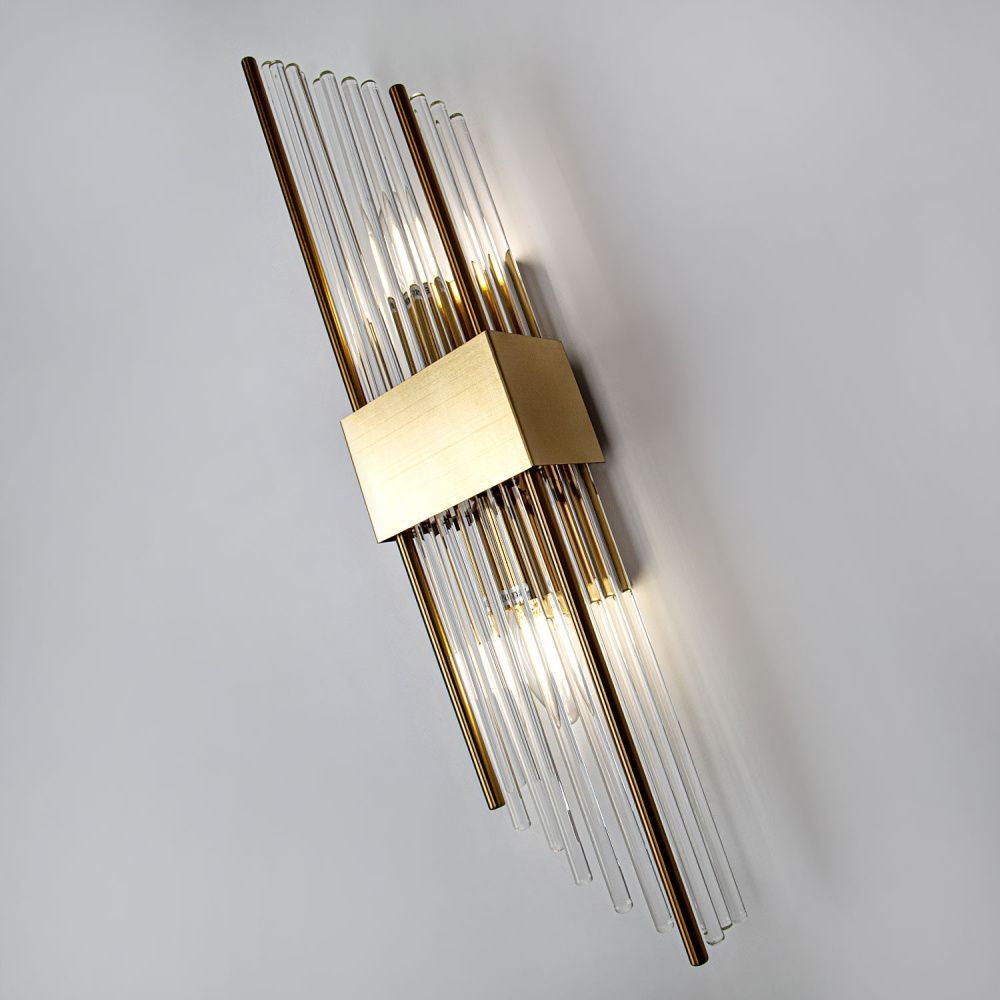 Бра 11*9*45 см, Е14 2x40W, Латунь MODELUX ML.515.02 BS