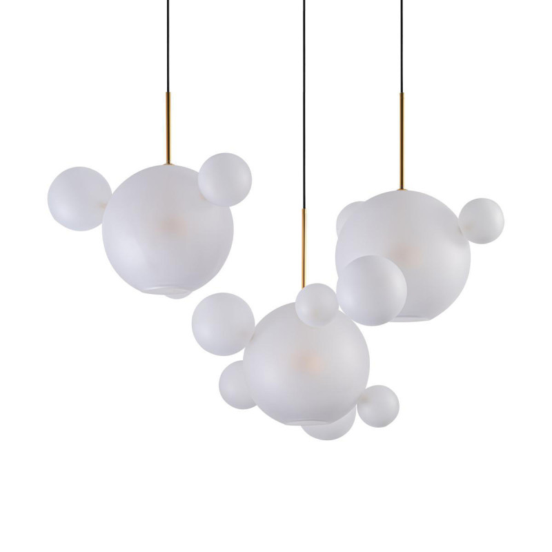 Светильник подвесной LOFT IT Bolle 2030-S3, 30W LED, 3000K, белый
