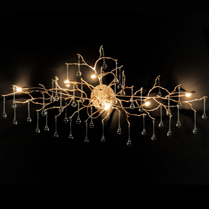 Бра 120* см, 6*G9*W, Loft It 10067/6W GB Bijout, Темное золото