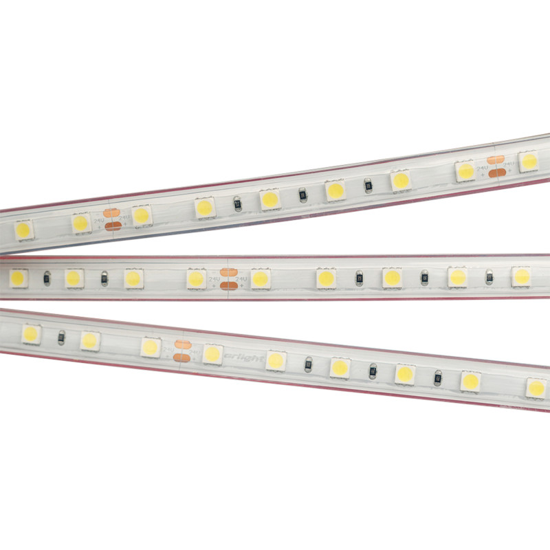 Лента герметичная RTW-PS-B60-13mm 24V Warm3000 (14.4 W/m, IP67, 5060, 5m) (Arlight, 14.4 Вт/м, IP67) 021464(2). Цена указана за 5 метров. Продается кратно 5 метрам.