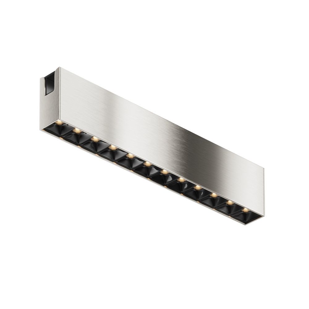 Трековый светильник  TR150-1-12W3K-M-PT 23,2*2,4*-4,85 см, *LED*12W, 3000K, Maytoni technical FLARITY TR150-1-12W3K-M-PT, Платина