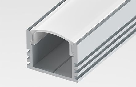 Профиль накладной алюминиевый LC-LP-1216-2 Anod LEDcraft, цена за штуку