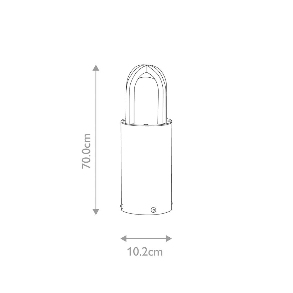 Фонарный столб Elstead Lighting, Арт. PAIGNTON-MB-BRASS