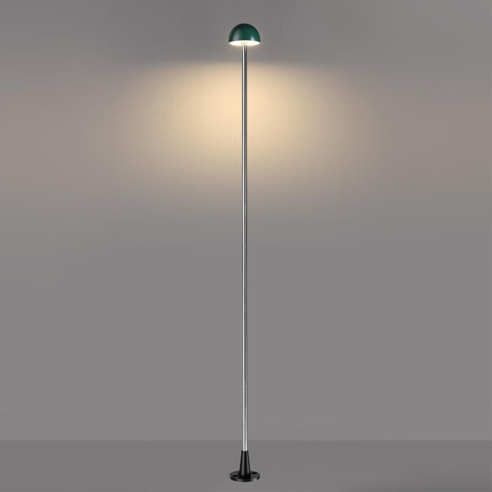 Уличный светильник *4,65*-73 см, 1*LED*4W, 3000K, Odeon Light VERDE 7122/4GLA, темно-зеленый