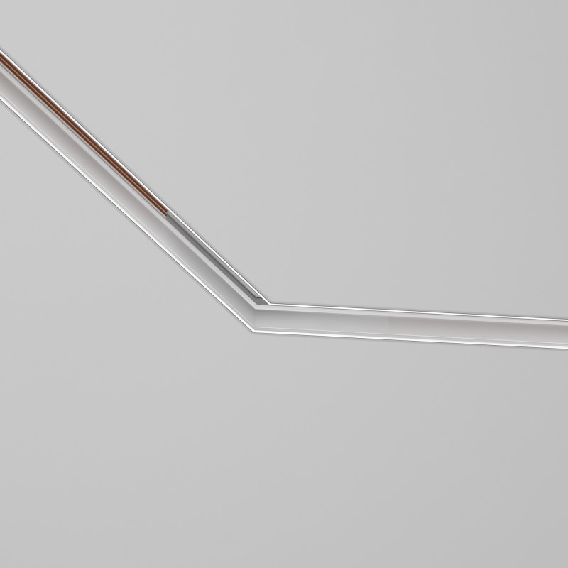 Угол-соединитель 135° Exility встраиваемый белый 18,7*9,6*4,6 см, LED*W TRA034CLO-42W Maytoni, Белый