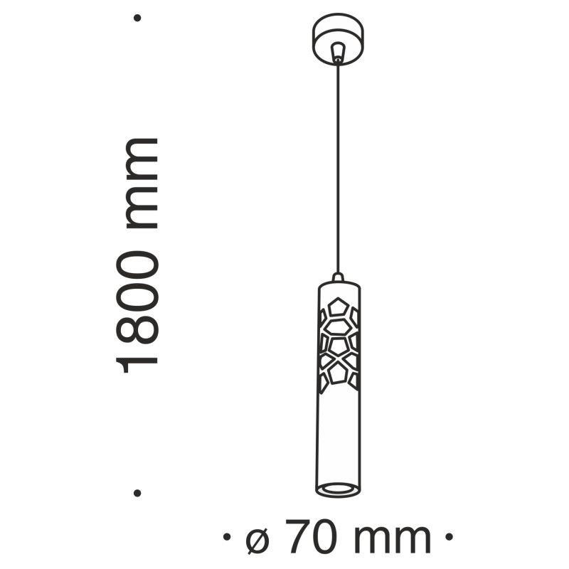 Подвесной светодиодный светильник Maytoni Torre P037PL-L11W4K, 11W LED, 4000K, белый