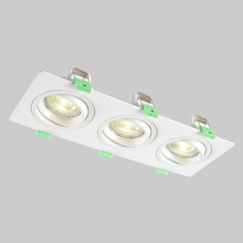 Встраиваемый светильник 26 см, Crystal Lux CLT 002C3 WH V2, белый