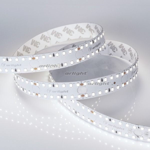 Лента S2-A280-20mm 24V White6000 (20 W/m, IP20, 2835, 2.5m) (Arlight, Открытый) 023400(2). Цена указана за 2,5 метров. Продается кратно 2,5 метрам.