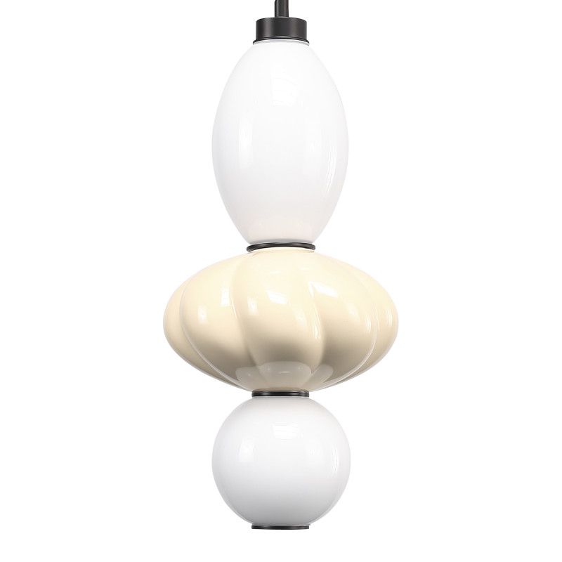 Подвесной светильник *20*-200 см, 1*LED, 18W, 3000K, ST-Luce Florentini SL6134.413.01, черный