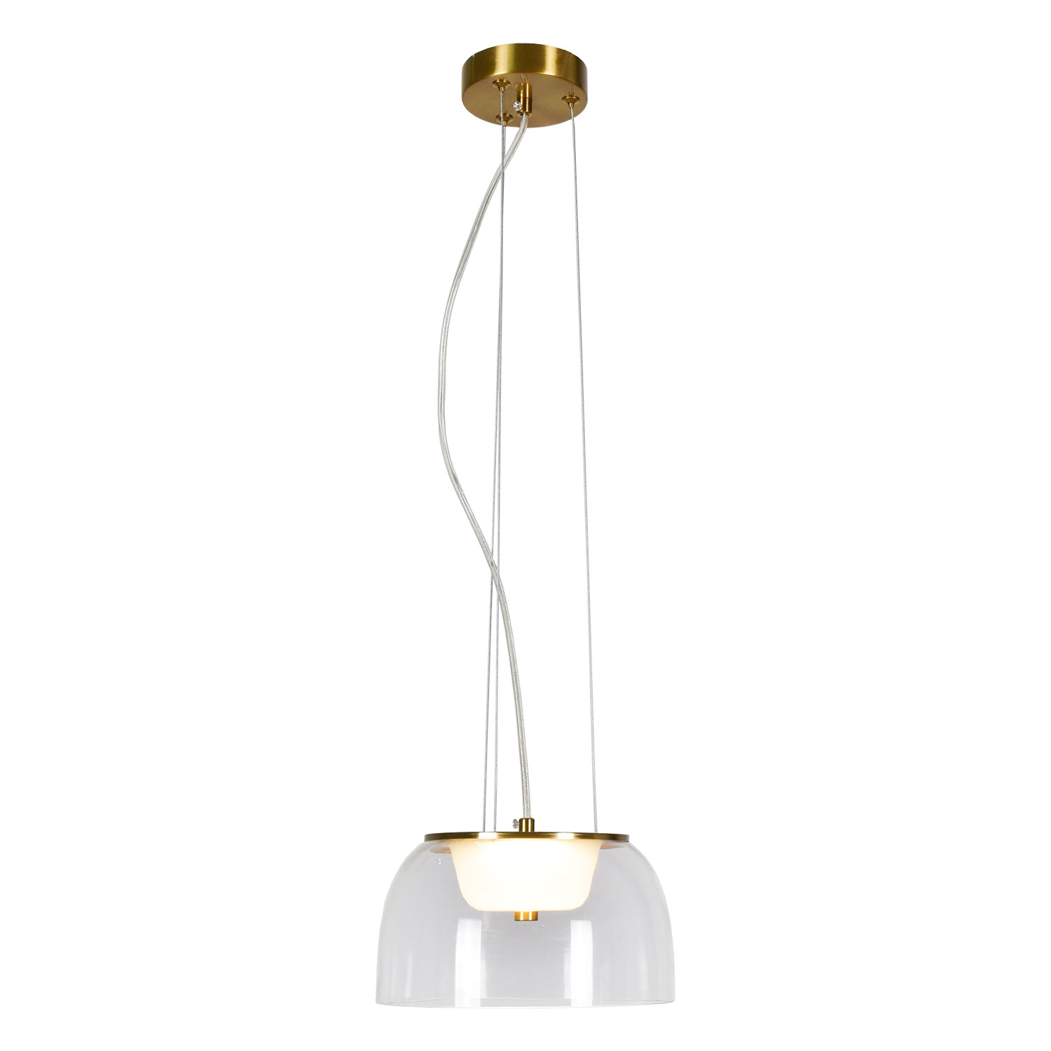 Подвесной светильник Lussole LSP-7061, 22*40 см, бронзовый