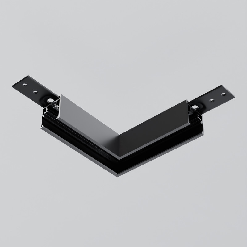 Коннектор 10*10*2,9 см, Maytoni Technical Magnetic track system Exility накладной черный TRAM034CL-41B черный
