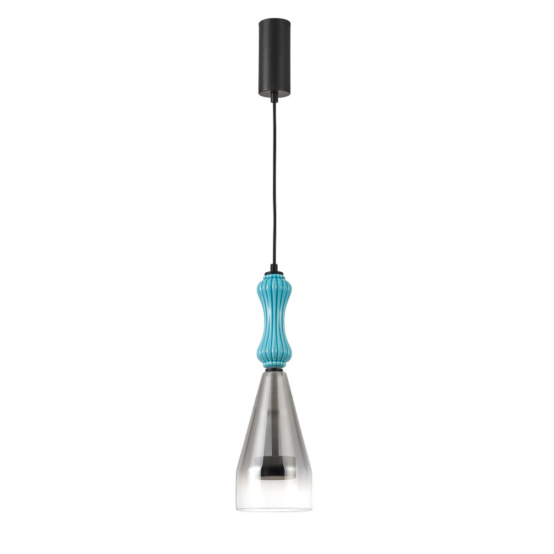 Подвесной светильник 13*180 см, LED, 9W, 4000К, Favourite Dolci 4467-1P черный