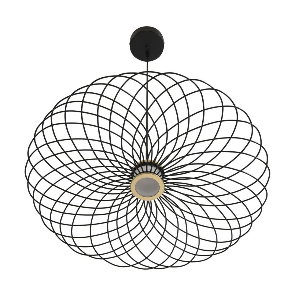 Подвес *56*163,5-163,5 см, 1*LED*10W, 3000K, Lumion Camomile LUM8379/10L, черный