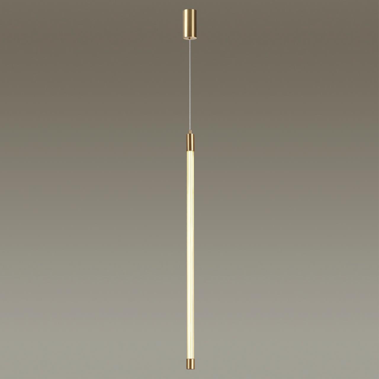 Светодиодный светильник 2 см, 14W, 3000K, Odeon Light ANTA 4392/14L, бронза