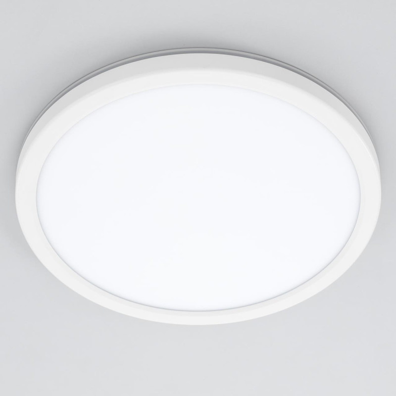 Светильник накладной 30*2,5 см, LED 30W*Мульти Citilux CL738240VL Бейсик Лайн Белый 