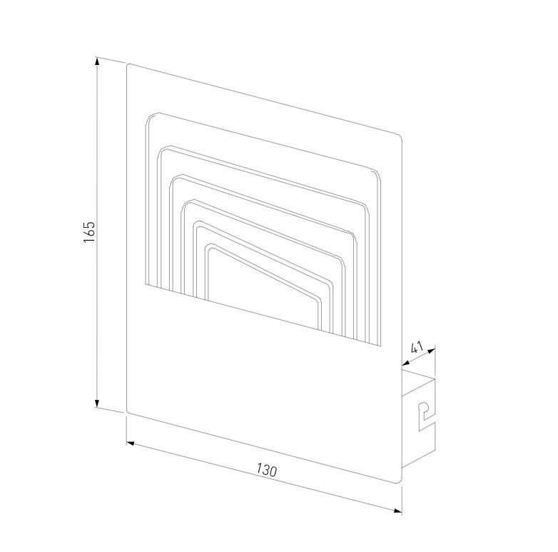 Настенный светодиодный светильник Onda LED MRL LED 1024 белый Elektrostandard