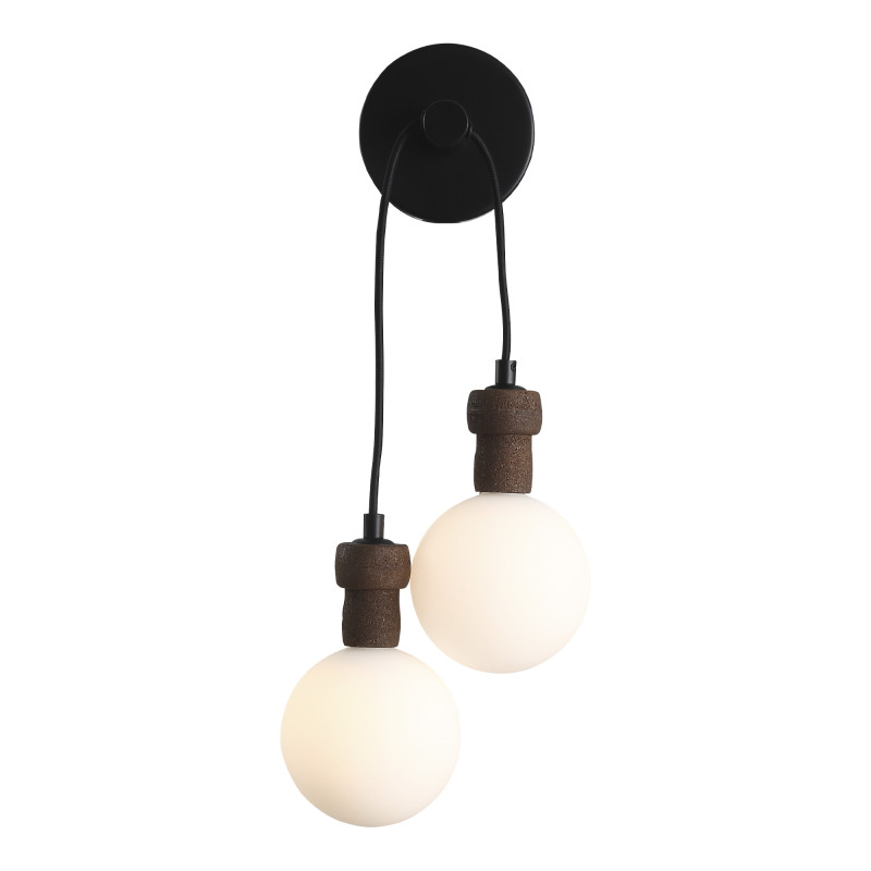 Светильник настенный CORK 2*G9*5W 4000K ST LUCE SL6226.411.02 черный