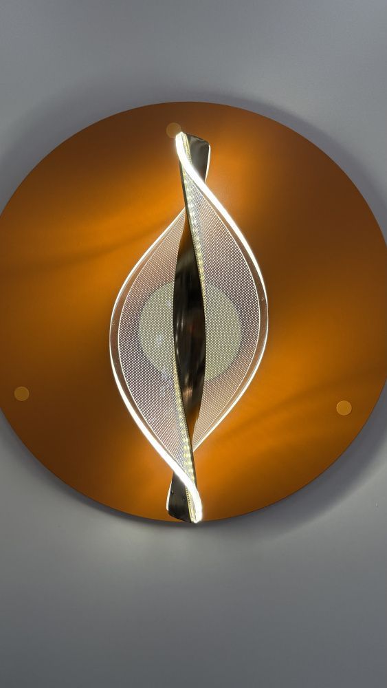 Светильник 31 см, 5W, 4000K, 1,5 м2 Citilux VIND CL214311, бронза