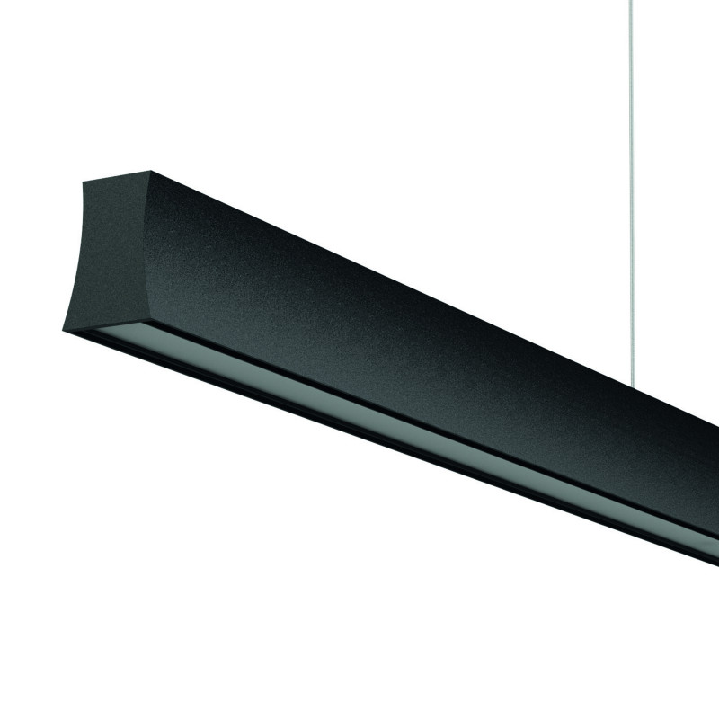 Подвесной светильник 120,05*4,73*210 см, LED *  38W, 4000К Mantra Hanok 7547, черный
