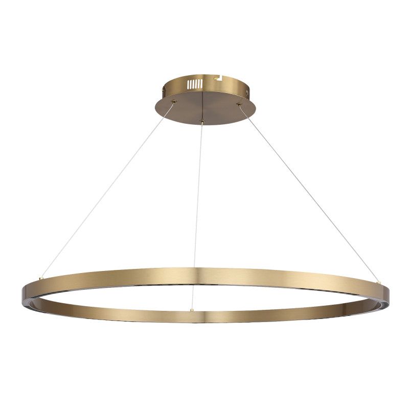 Подвесной светильник *80*-120 см, 1*LED, 43W, 4000K, ST-Luce Parilla SL6238.343.01, латунный