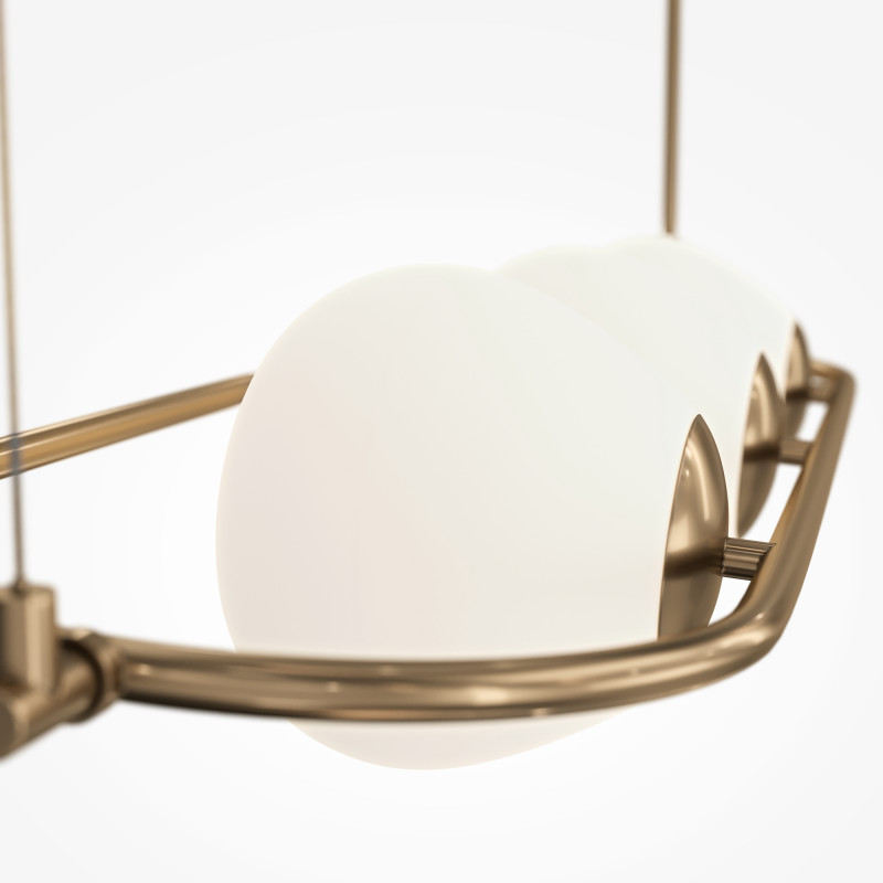 Светильник 89 см, Maytoni MOD221PL-03BS, латунь