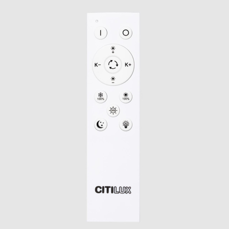 Люстра 49*49*6 см, 128W, 3000-5500K Citilux CL741021 Costa белый