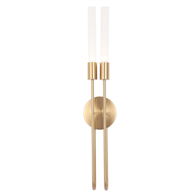 Бра 14*75 см, 2*G9*40W Латунь Crystal Lux DIA AP2