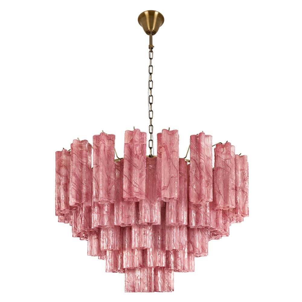 Подвесная люстра 80 см, Loft IT Murano 10580/800 Pink, бронза
