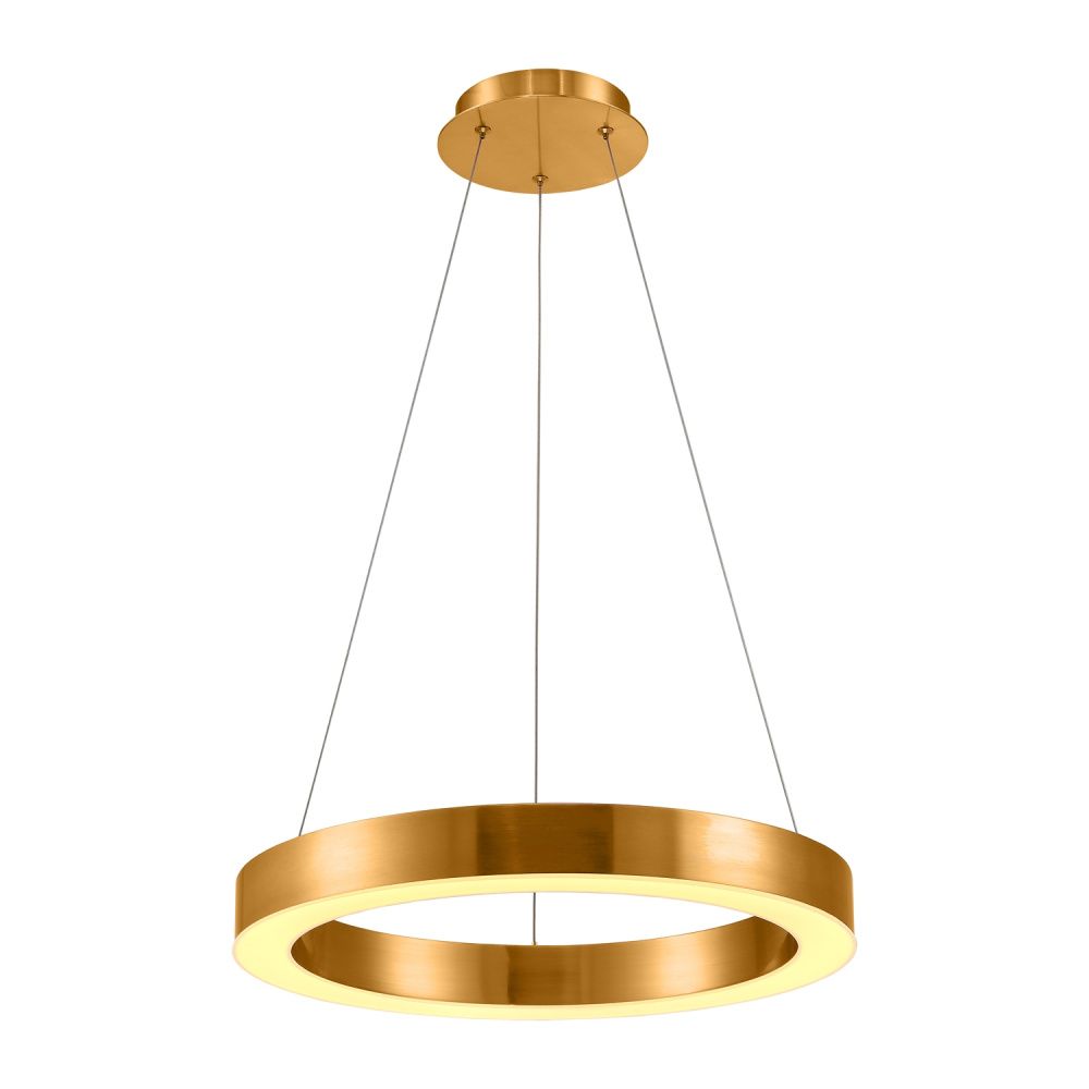 Люстра 40*40*55 см, 1*LED*26W, 4000K Gerhort G61347/26GD, Золото