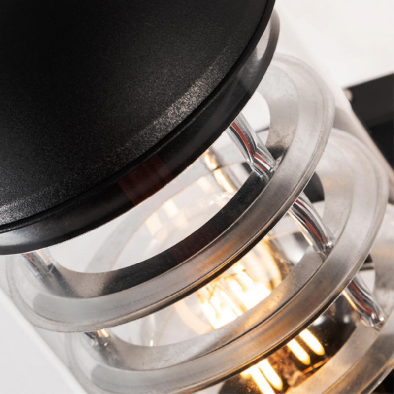 Уличное бра 16*10 см, Arte lamp Coppia Черный A5217AL-1BK